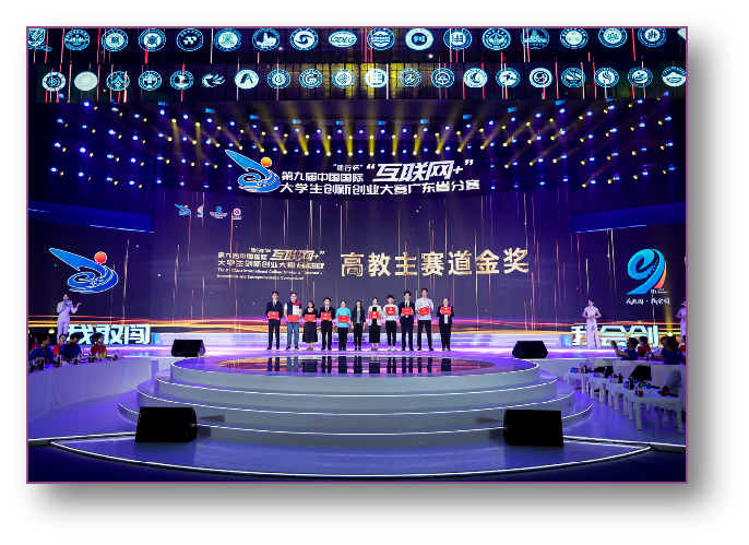 互联网+大学生创新大赛省级金奖